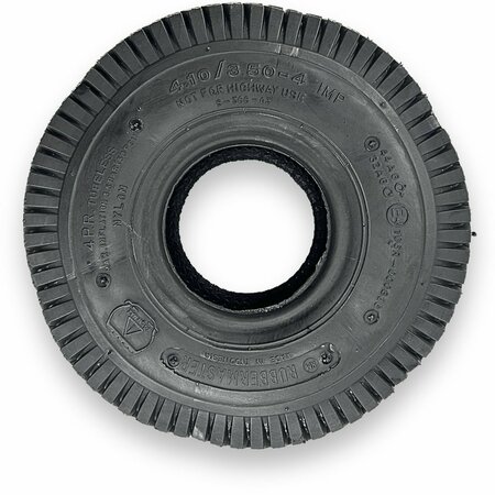 RUBBERMASTER 4.10/3.50-4 Turf 4 Ply Tubeless Low Speed Tire 450025